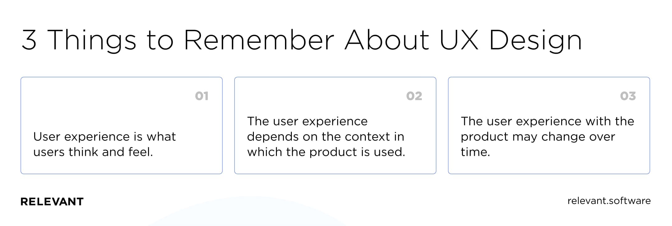  3 Things to Remember About UX Design