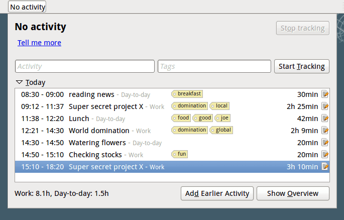 Time Tracking Software 