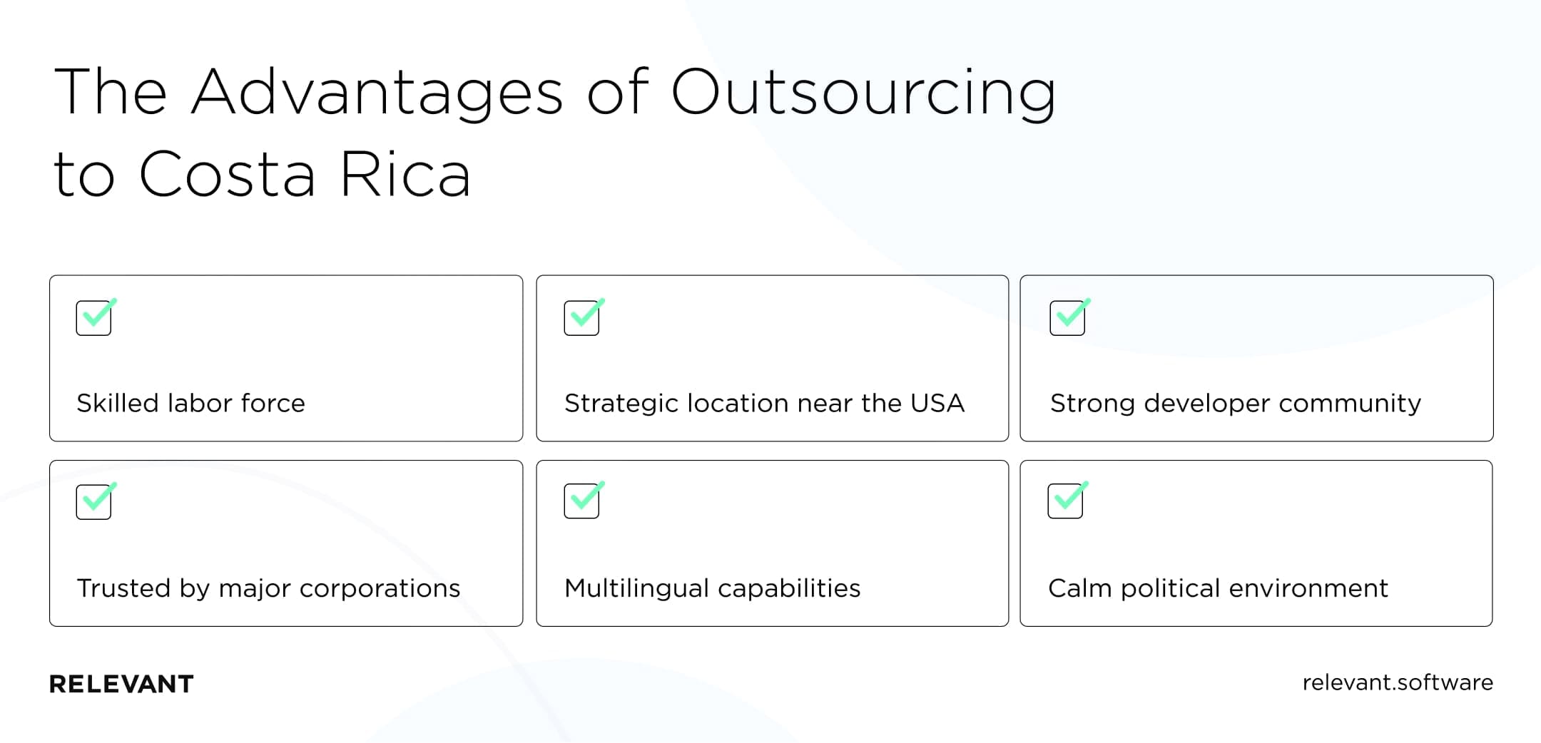 Advantages of software outsourcing to costa rica