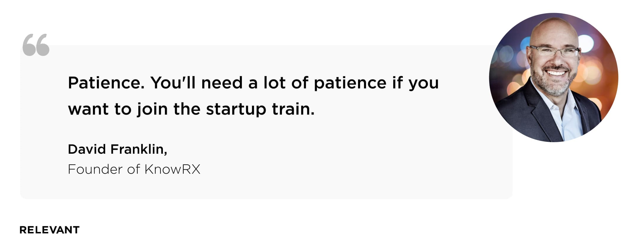 David Franklin, KnowRX founder