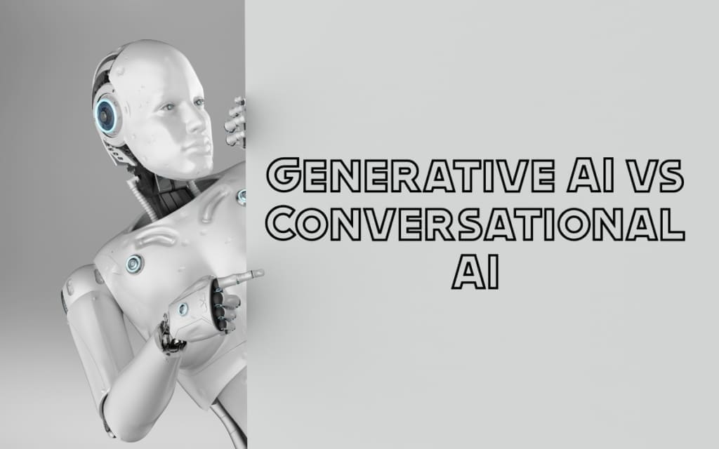 Generative AI vs Conversational AI