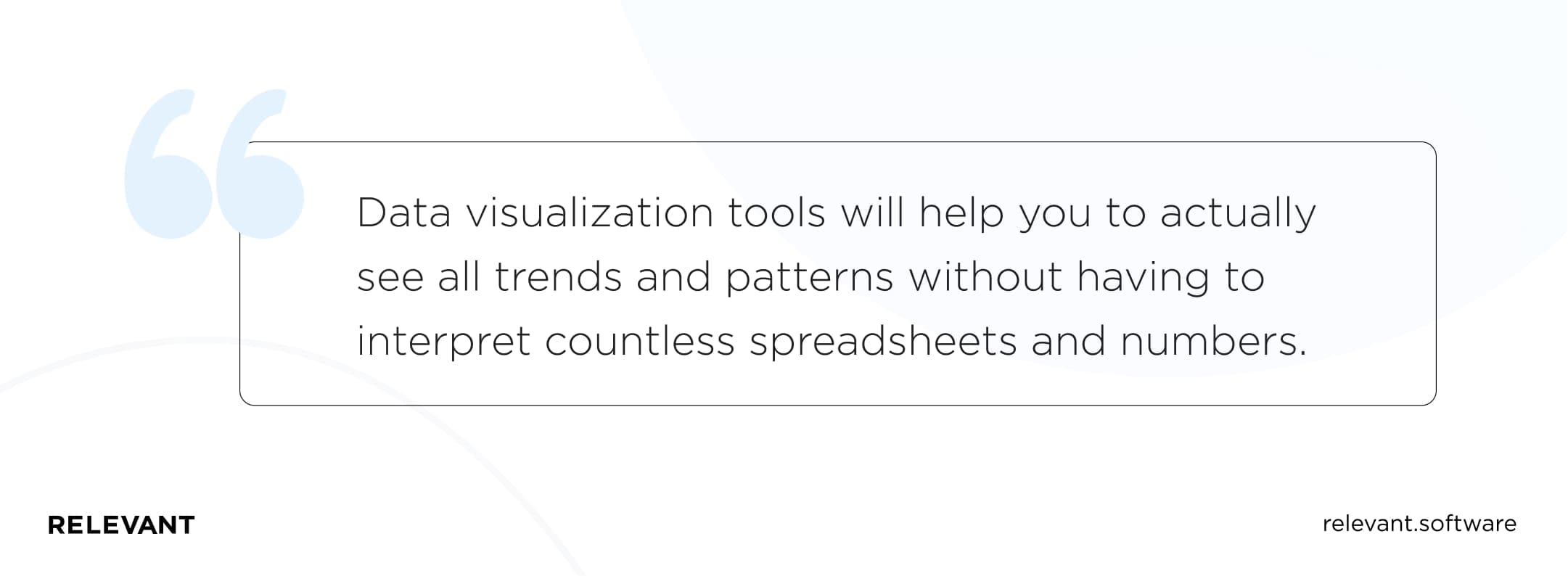 Data visualization software development