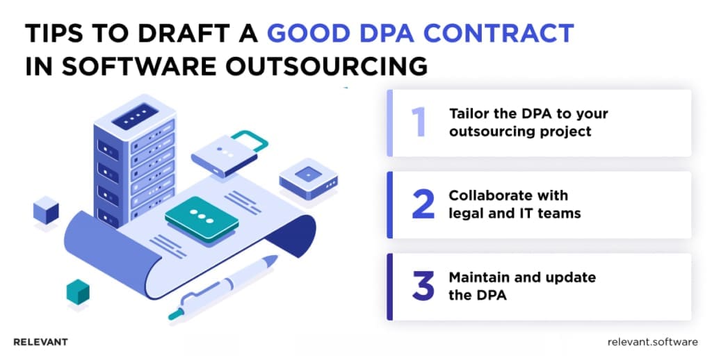 Tips to draft a data processing agreement