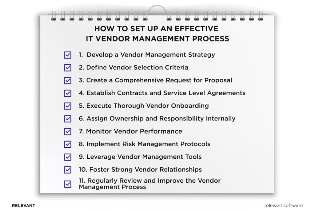 IT Vendor Management Strategies