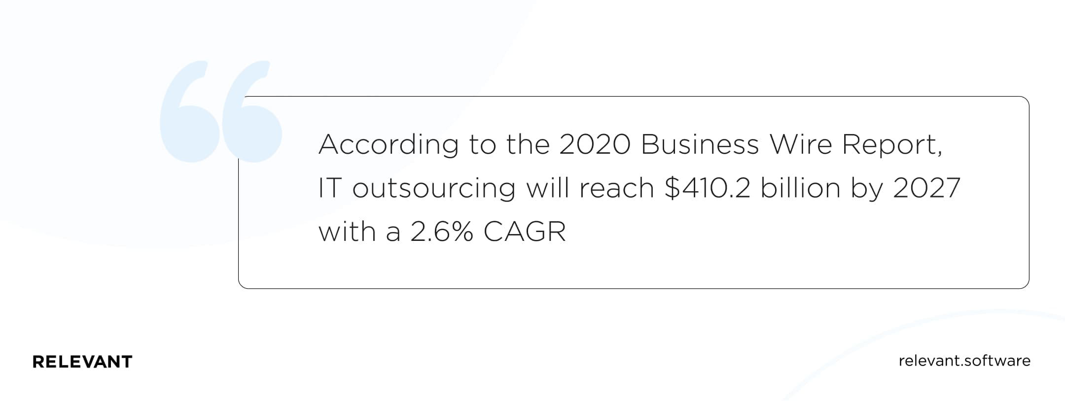 growth of IT outsourcing